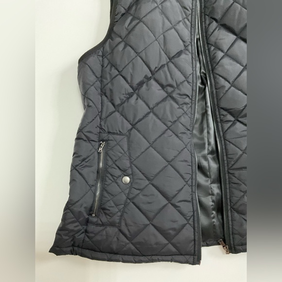 Argstar Women's Vest, Quilted Lightweight Zip Pockets Padded Gilet - Picture 5 of 9